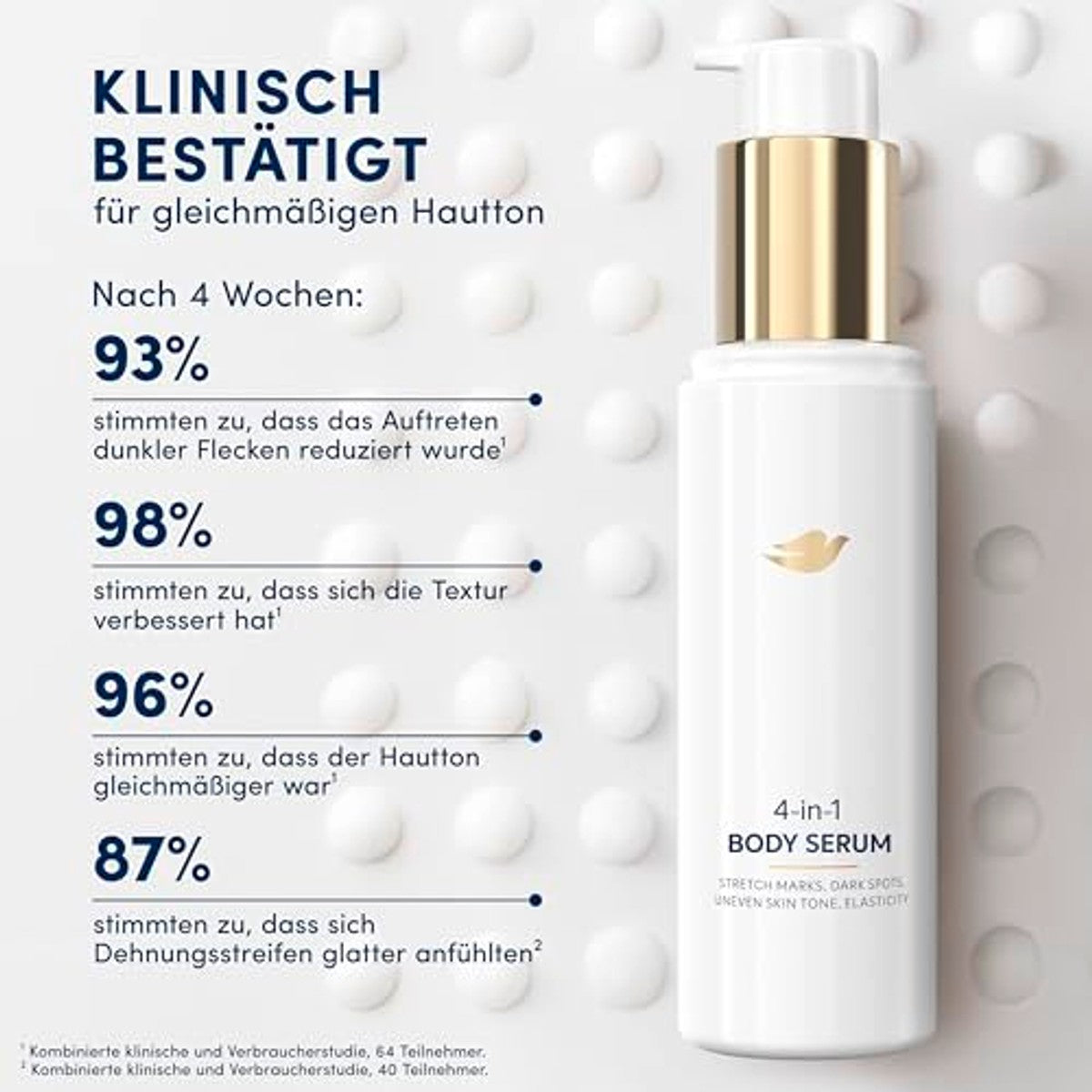 Dove Verstevigende bodylotion 4-in-1 3 x 100 ml - Voordeelverpakking
