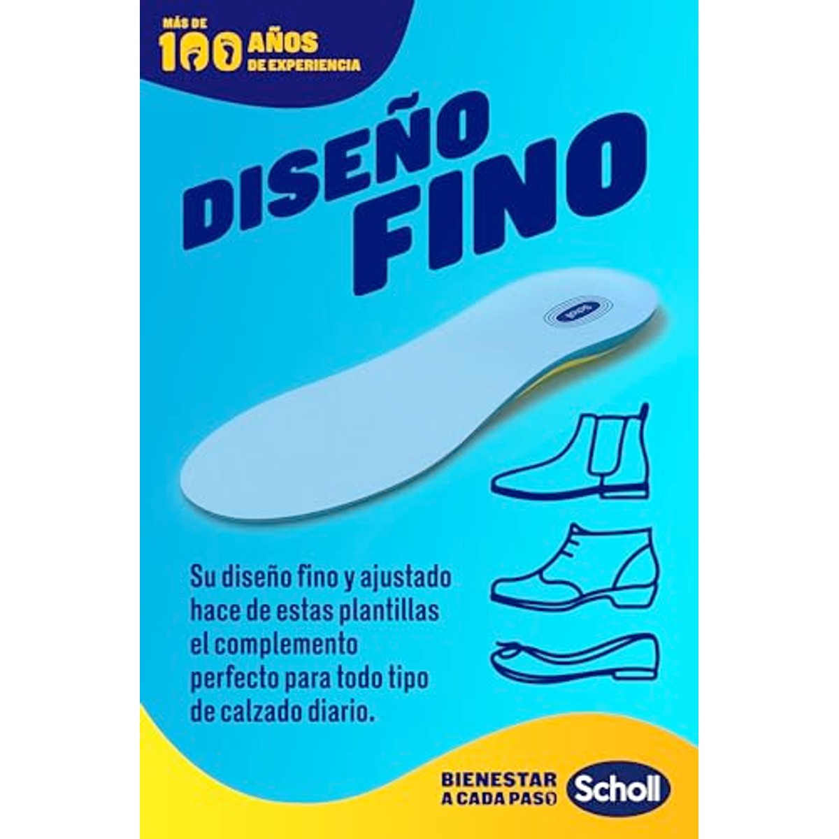 Dr. Scholl's Plantillas Gel Activ.U.Diar M C/4 - 6-pack
