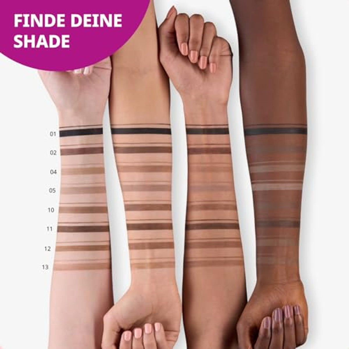 essence eyebrow Designer 02 brown wenkbrauwstift met penseel - 6-pack