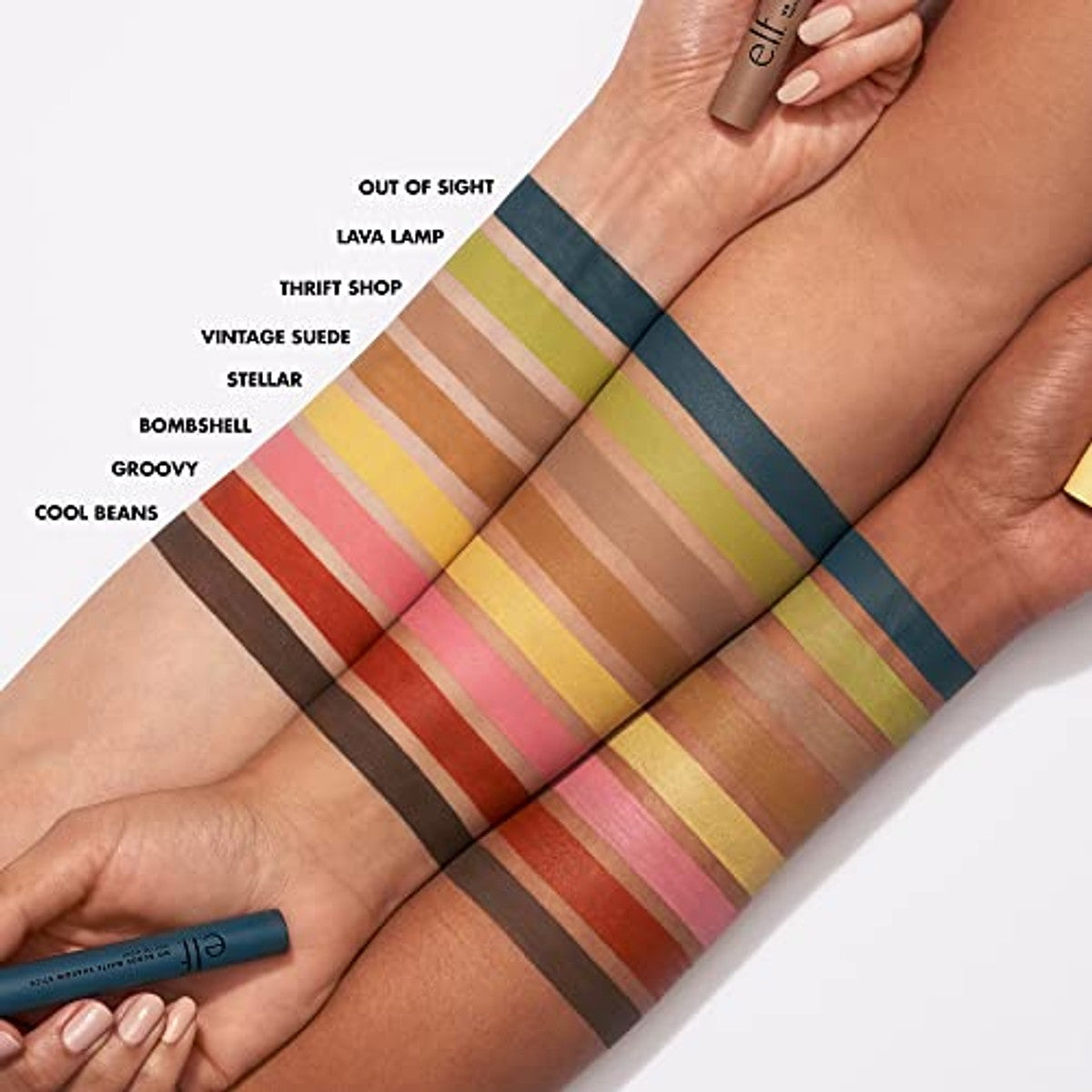e.l.f. Thrift Shop No Budge Matte Shadow Stick 0 stuks - 6 stuks