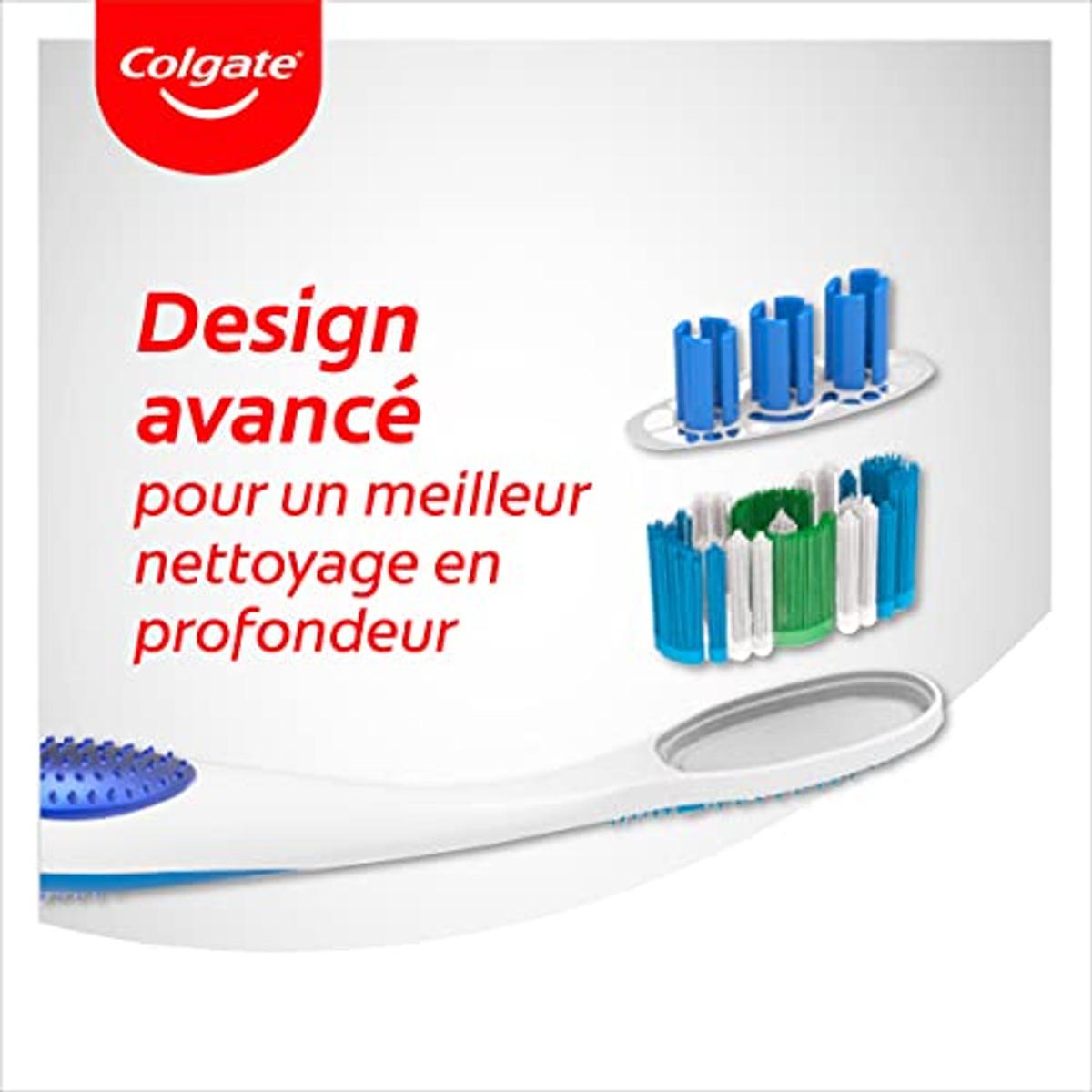 Colgate 360 Deep Clean Medium tandenborstel 3 stuks – Colgate