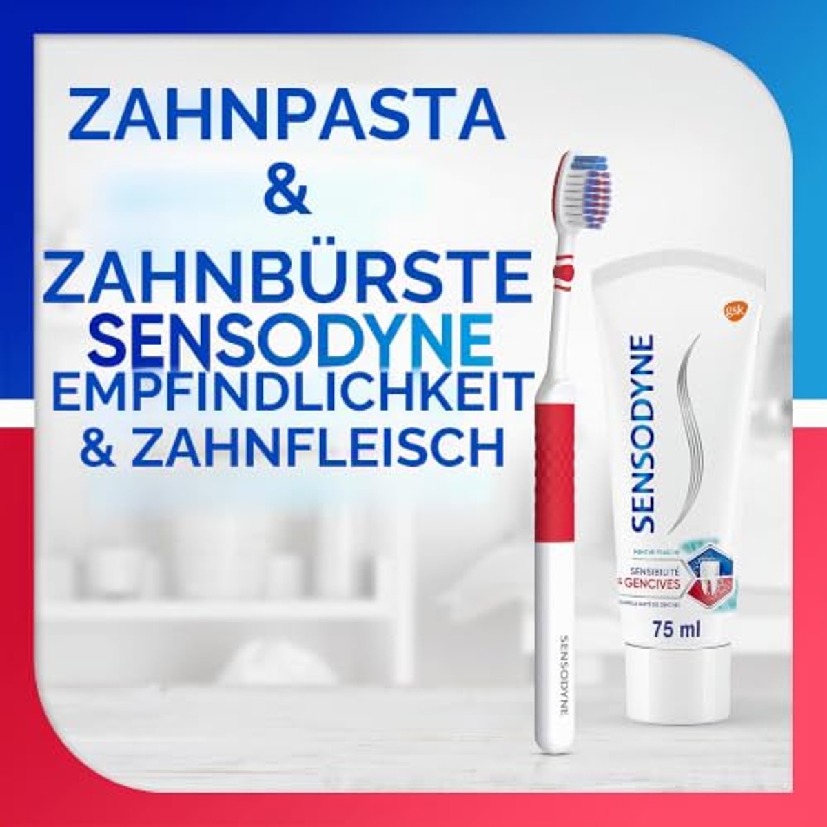 Sensodyne Tandenborstel Sensibility & Gencives Medium - 3-pack