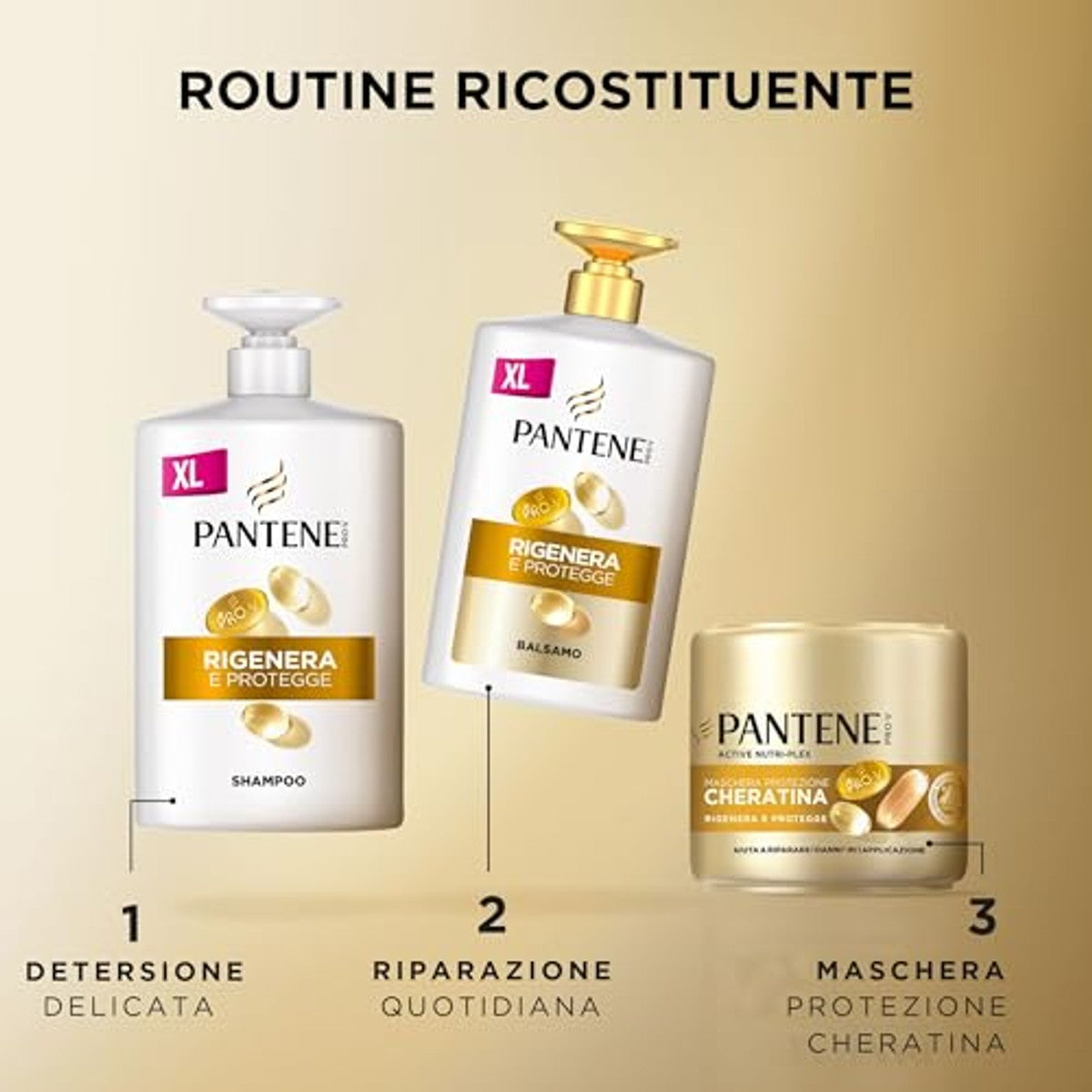 Pantene Pro-V Regenereert en beschermt Conditioner 3 x 1000 ml - Voordeelverpakking – foto 6
