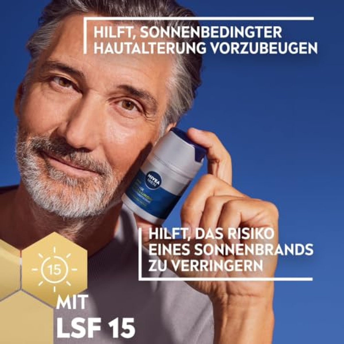 NIVEA MEN Anti-Age Hyaluron Crème SPF 15 50 ml – NIVEA MEN