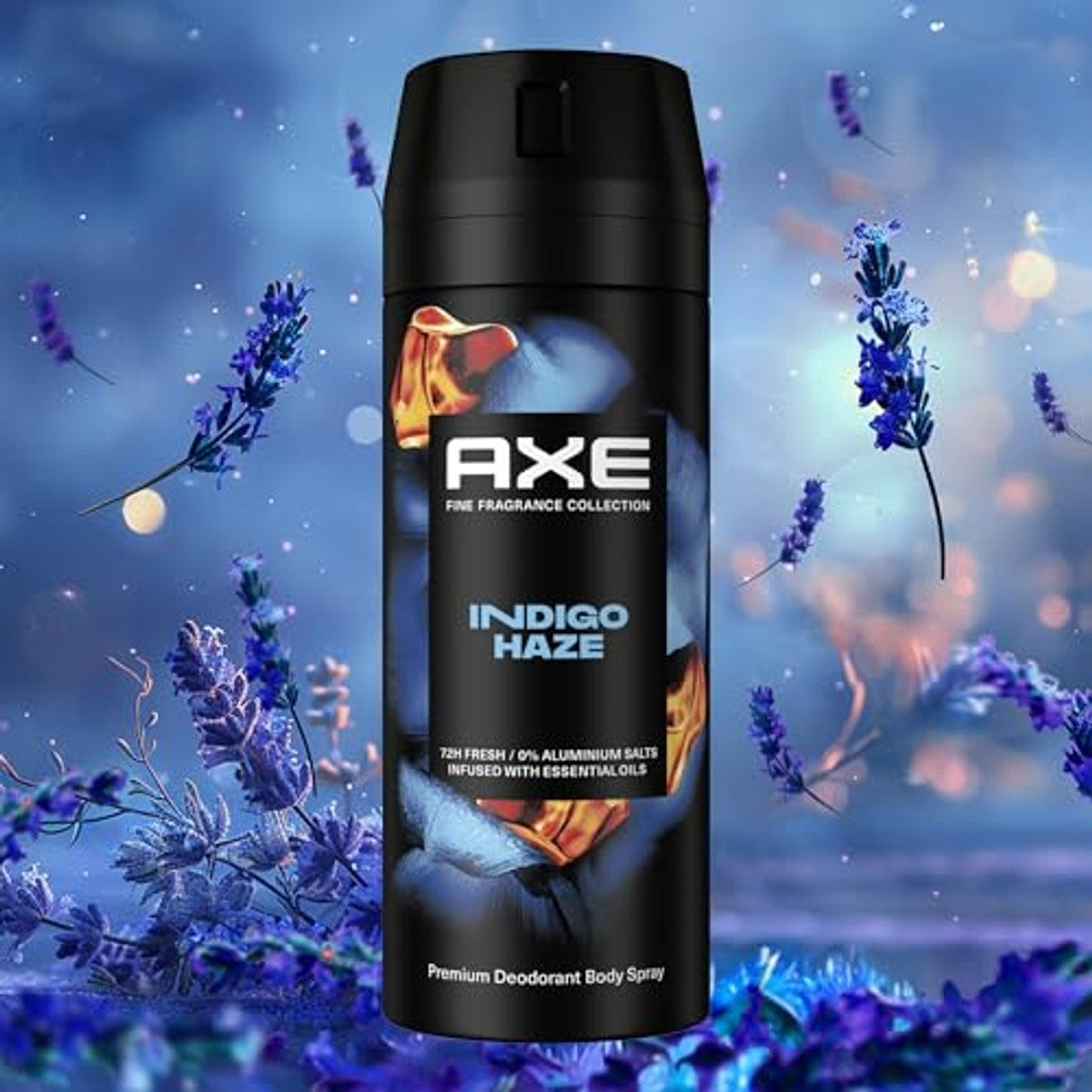 Axe Indigo Haze Premium Bodyspray zonder aluminiumzouten 3 x 150 ml - Voordeelverpakking