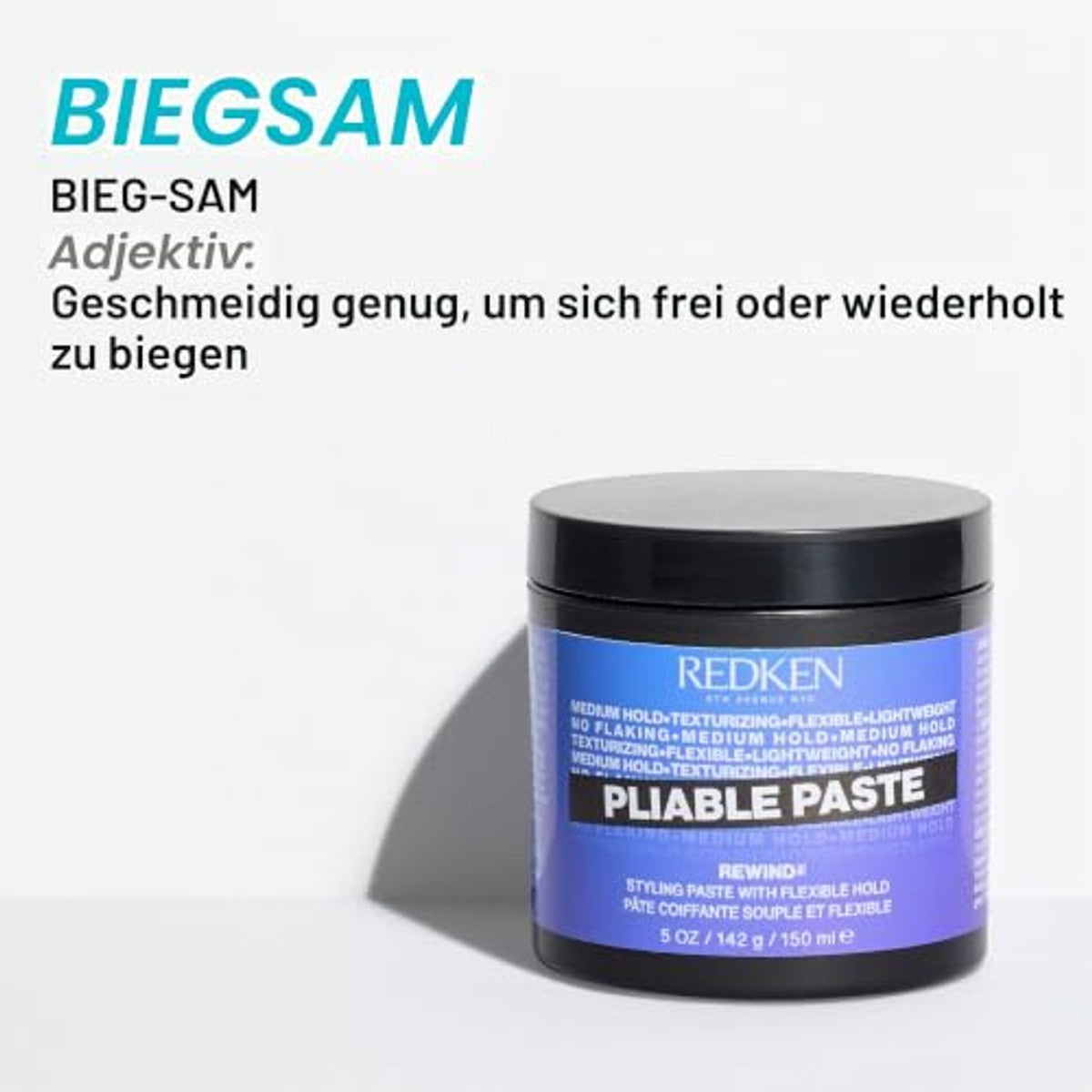 Redken Texturerende Pasta met Tarweproteïne voor Alle Haartypes 150 ml