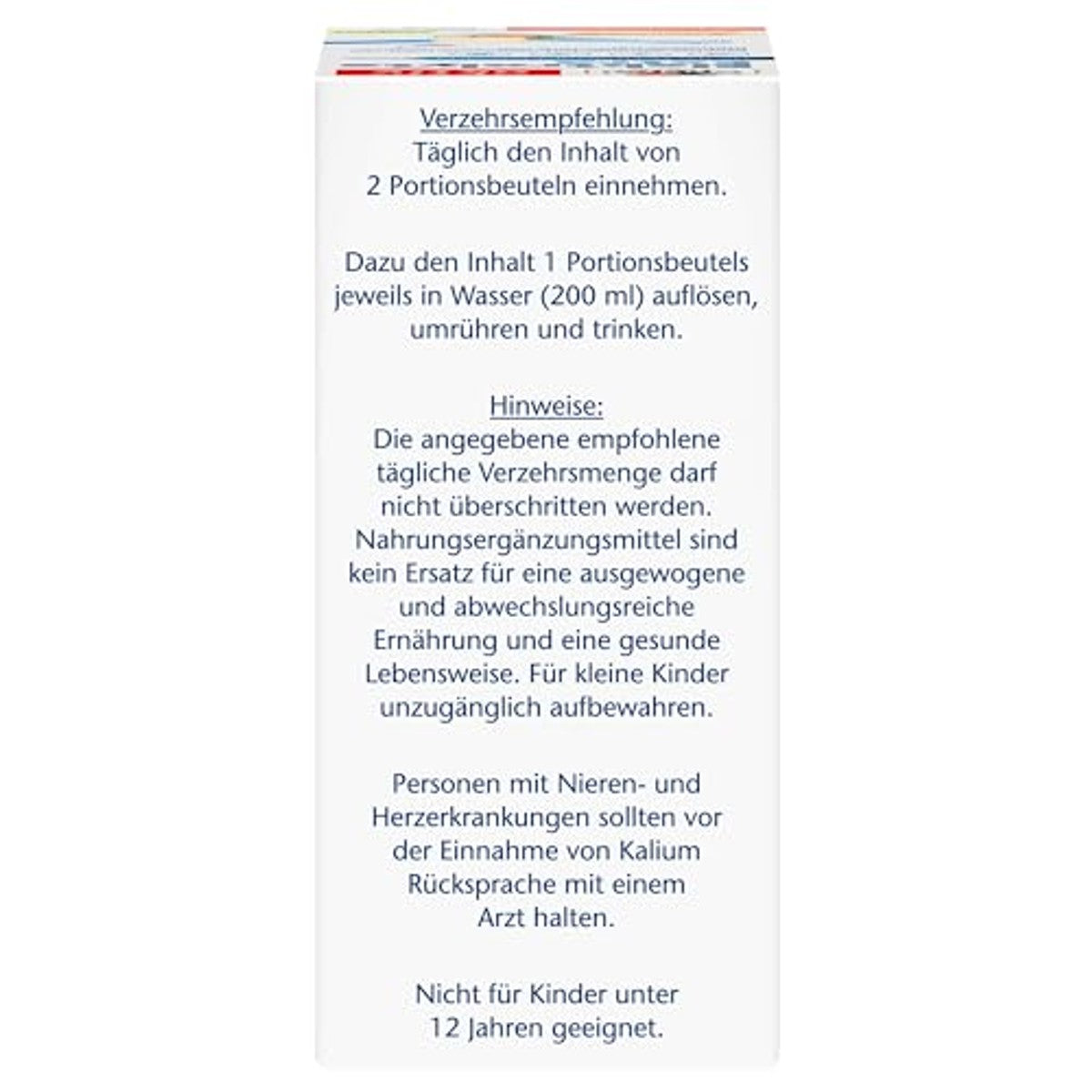 Doppelherz Elektrolyten Extra Sinaasappel 4 x 20 Portiezakjes - 6-pack