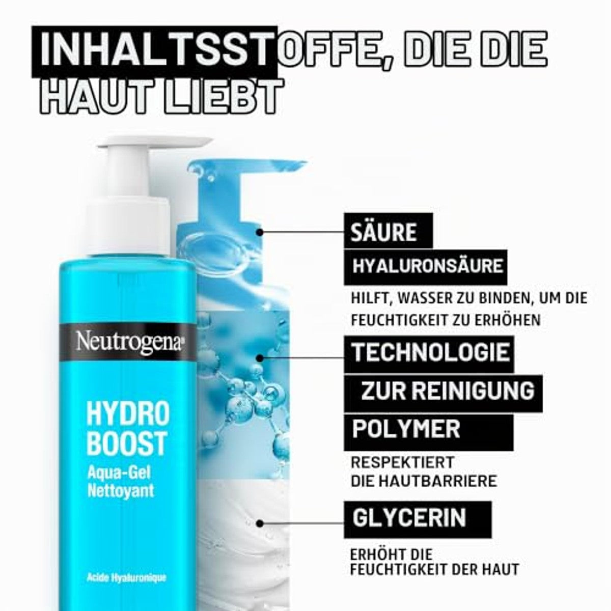Neutrogena Hydro Boost Routine Set + 200 ml 6 x 50 ml - Voordeelverpakking