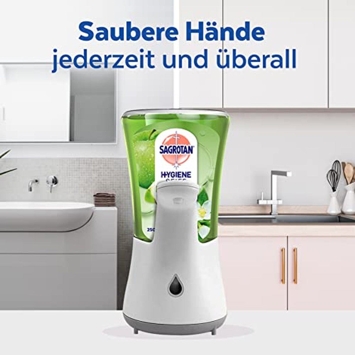 Sagrotan No-Touch navulling appel en jasmijn 2 x 5 x 250 ml - 6-pack