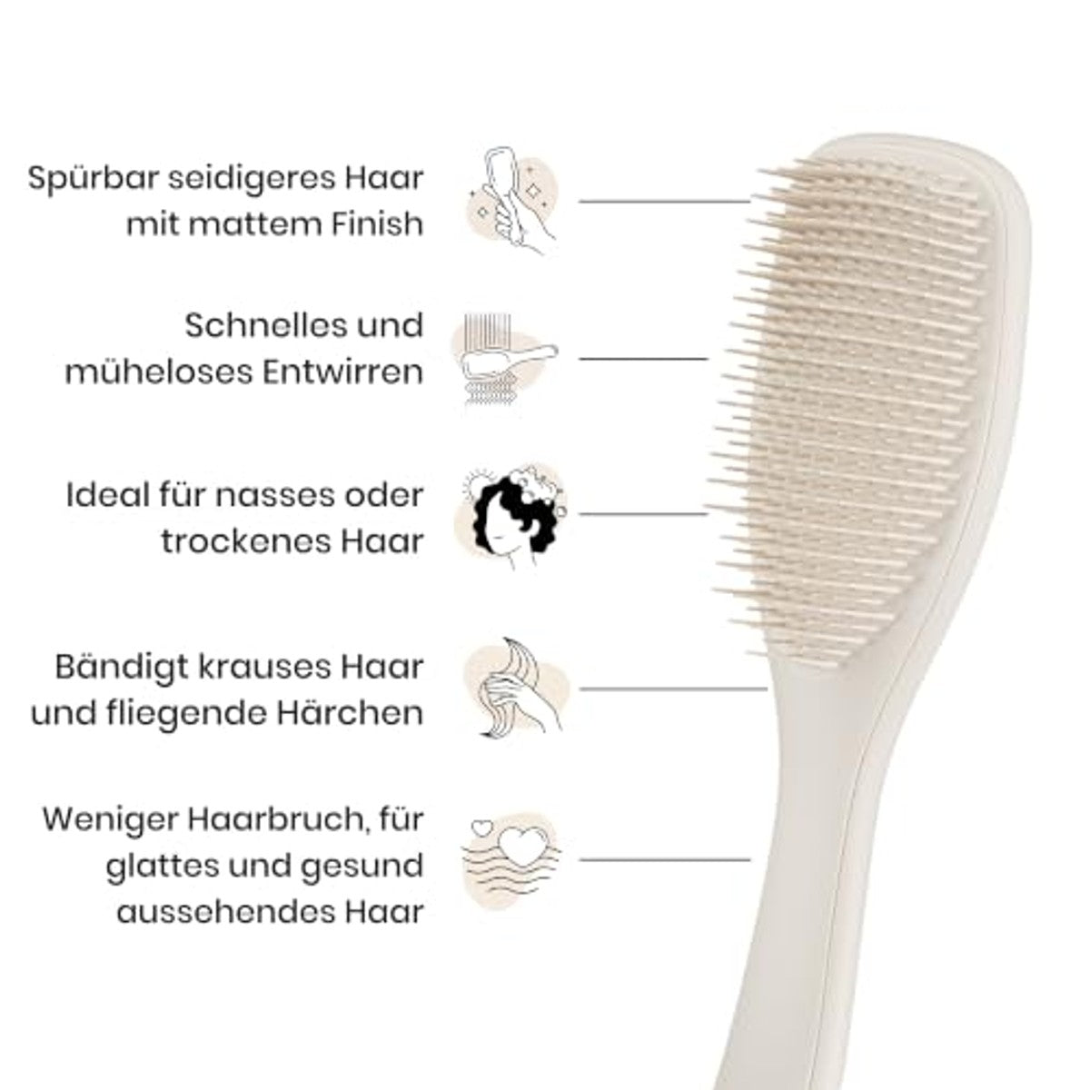 Tangle Teezer Ultimate Detangler Puimsteengrijs Matte Afwerking - 3-pack – foto 6