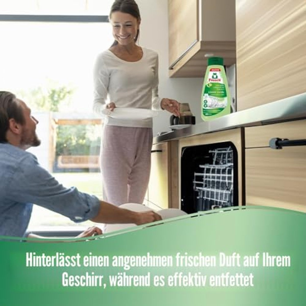 FROSCH All-in-1 Afwasgel Groene Citroen 6 x 650 ml - Voordeelverpakking