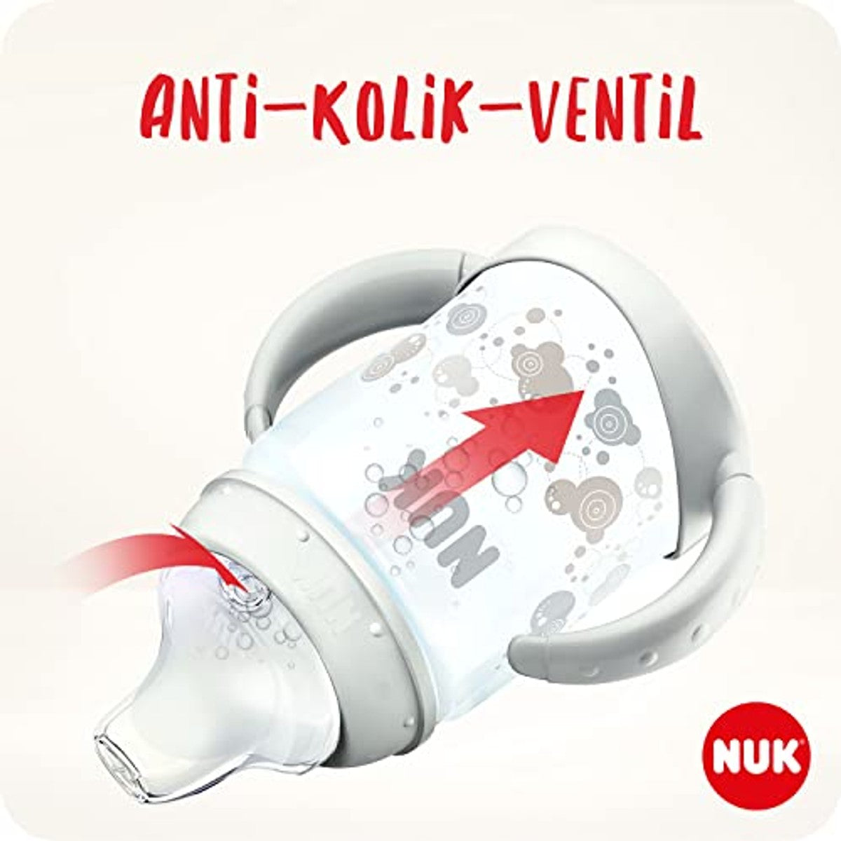 NUK First Choice+ drinkfles Winnie de Poeh roze 3 x 150 ml - Voordeelverpakking