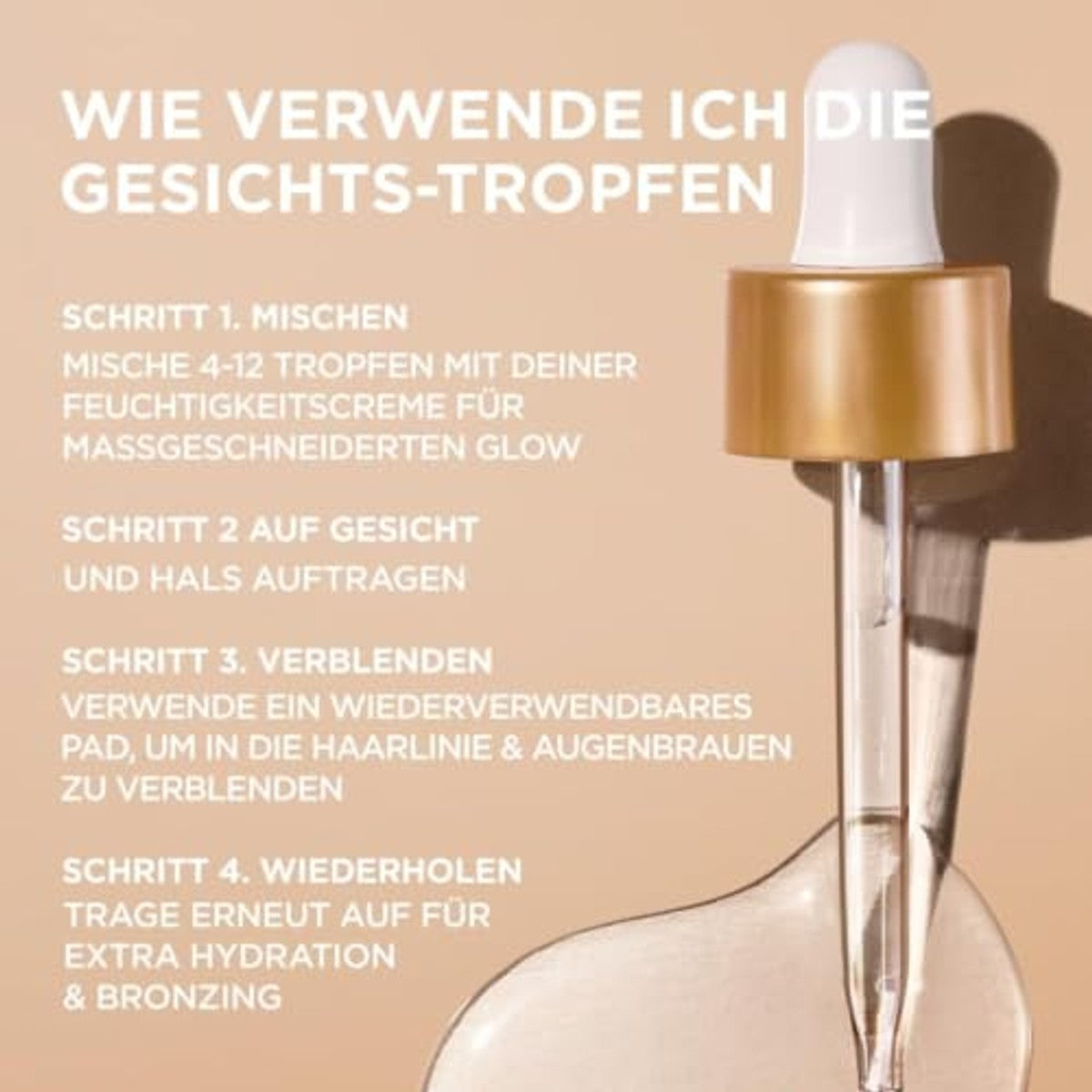 Garnier Ambre Solaire Natural Bronzer Zelfbruiningsconcentraat 3 x 30 ml - Voordeelverpakking