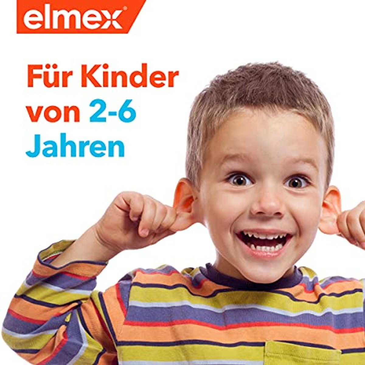Elmex Kinderset tandpasta 50 ml en 6 tandenborstels – Elmex