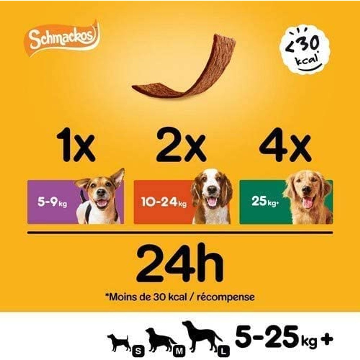 Pedigree Schmackos Multi Mix strepen hondensnacks rundvlees, lam en gevogelte, smaak 9 x 20 stuks – Pedigree