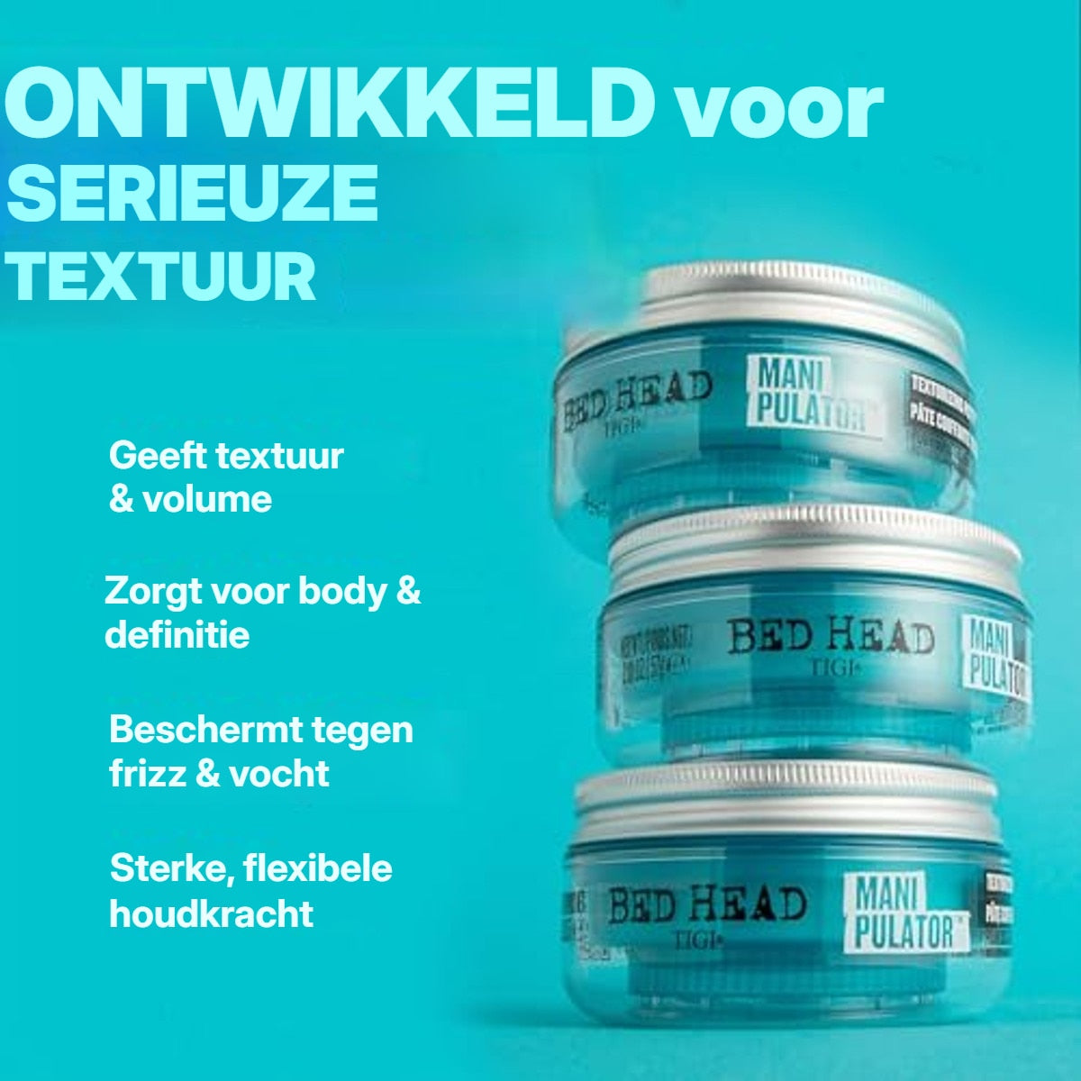 TIGI Bed Head Manipulator Textuurpasta met Stevige Grip in Reisformaat 30 g - 6-pack – foto 6