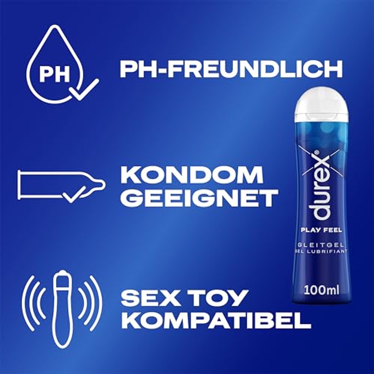 Durex Play Feel 100 ml + Slide & Ride masturbatiehoes – Durex