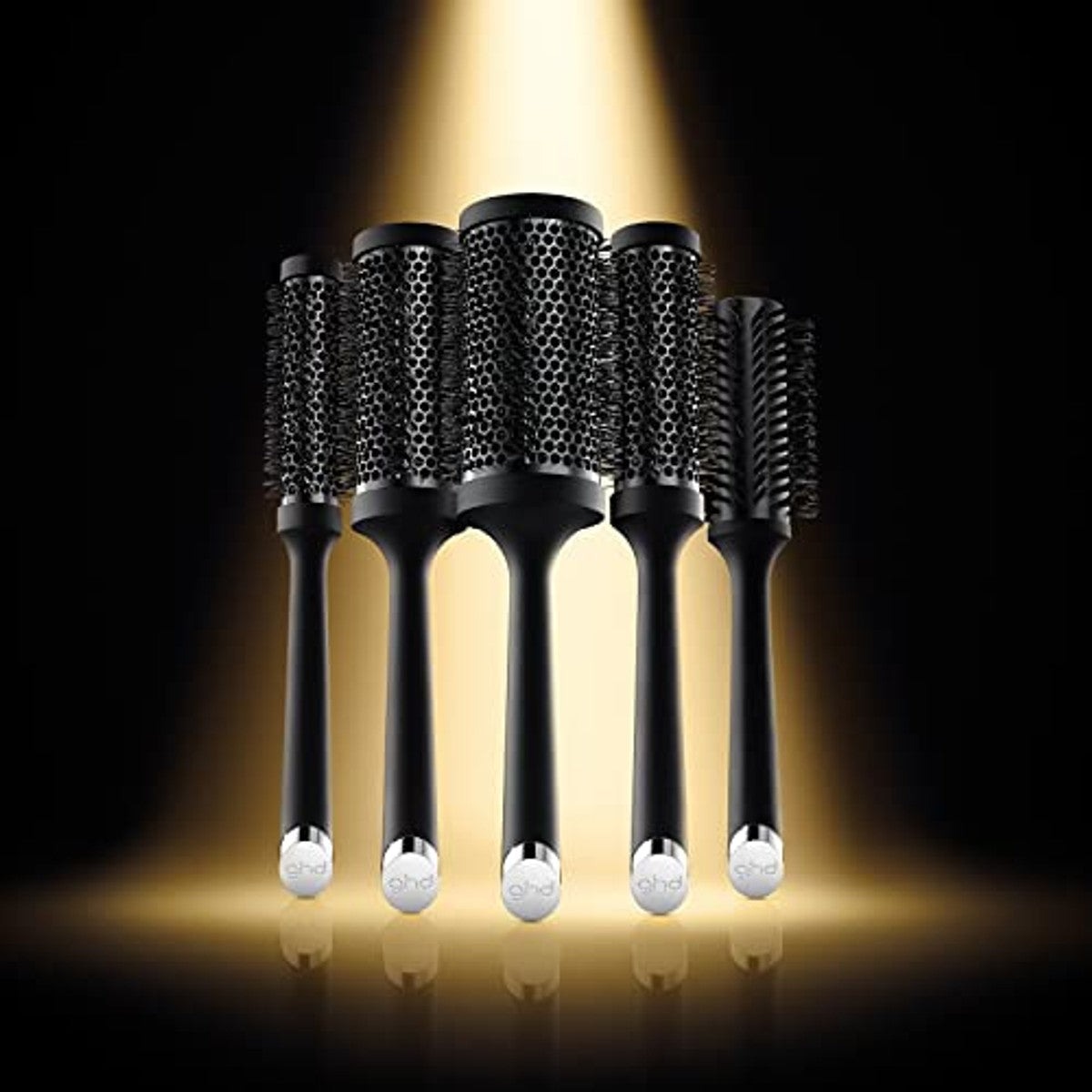 ghd The Blow Dryer Keramische Ronde Borstel voor Meer Volume - 3-pack