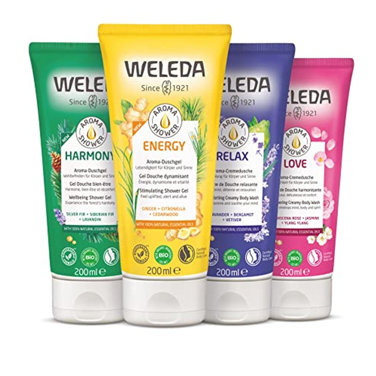 Weleda Bio Energy Douchegel met Gember-Cederhoutgeur 200 ml