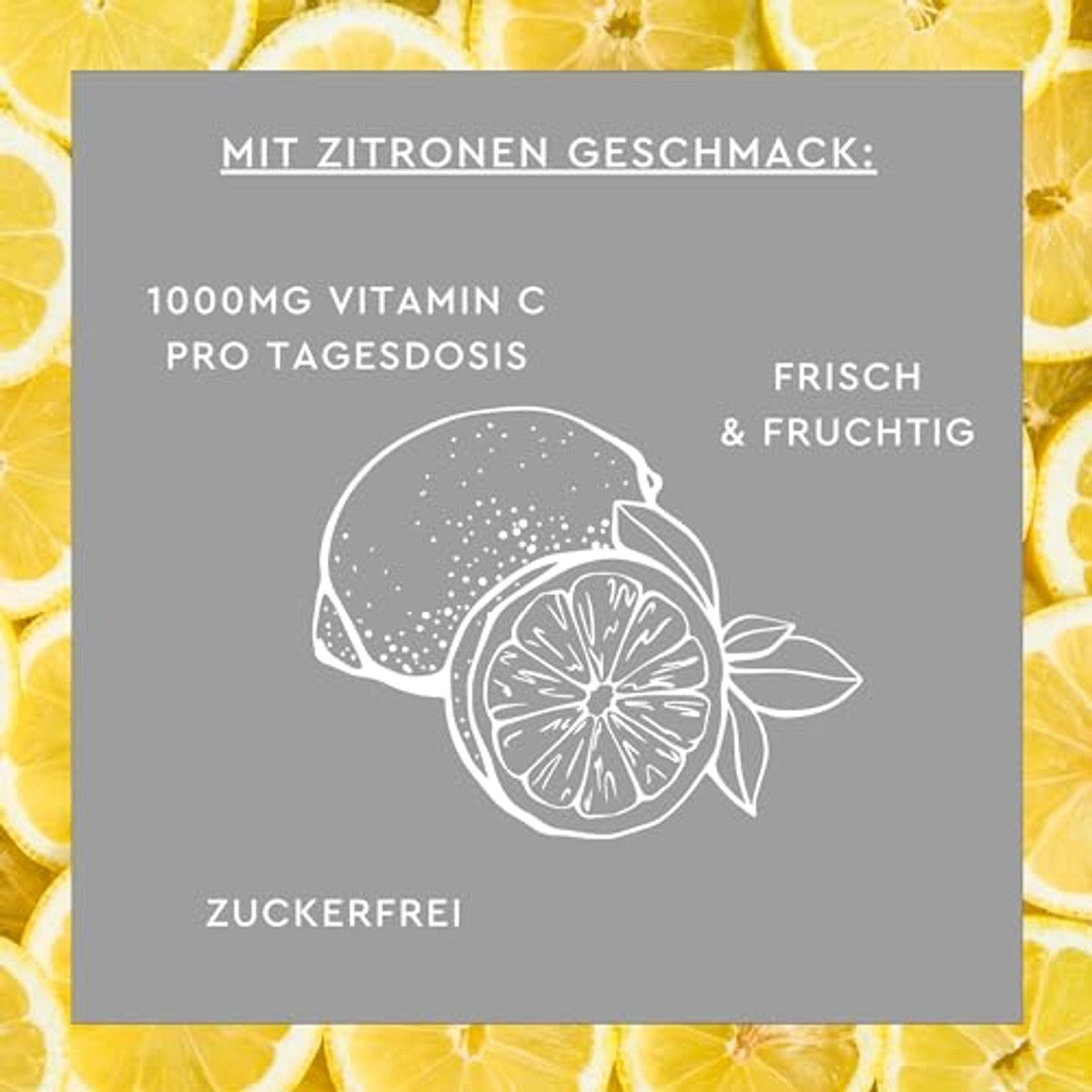 Sunlife Vitamine C 1000 Bruistabletten Hooggedoseerd Suikervrij - 6-pack