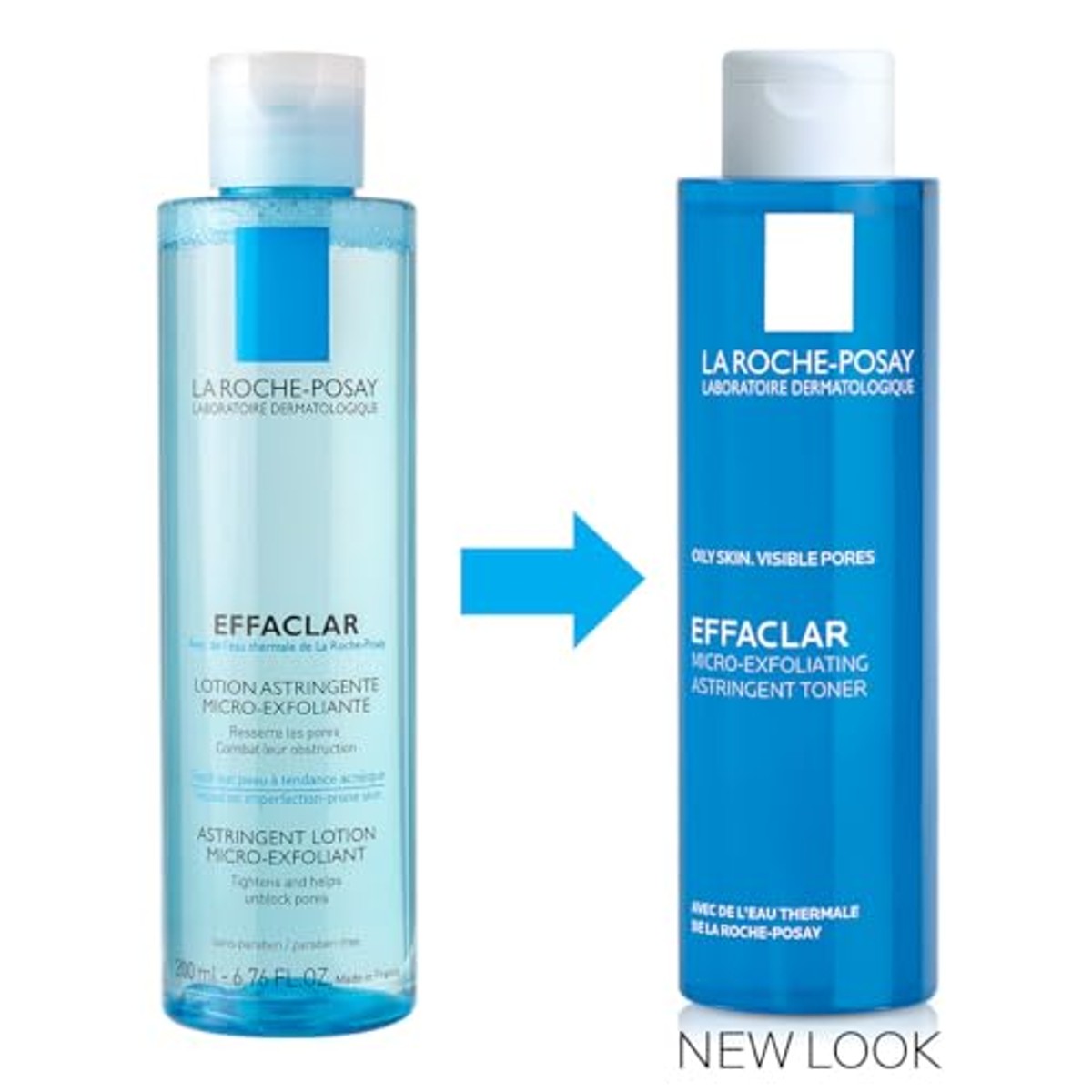 La Roche-Posay Effaclar Poriënverfijnende Lotion 200 ml - 3-pack