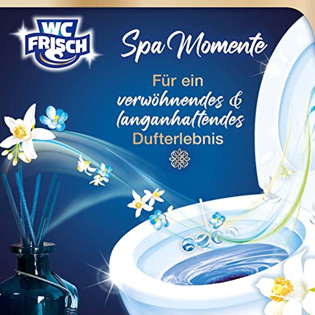 WC-Frisch Spa Momente Vitalität Toilettensteen (2 x 50 g) – WC-Frisch