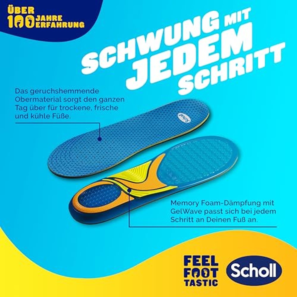 Dr. Scholl's GelActiv Everyday inlegzolen mannen 40-46,5 - 3-pack