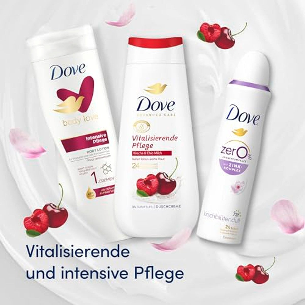Dove Vitaliserende cadeauset 225 ml + 400 ml + 150 ml – Dove