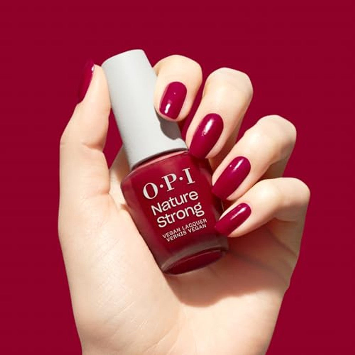 OPI Nature Strong Nagellak Dieprood 15 ml - 3-pack – foto 6