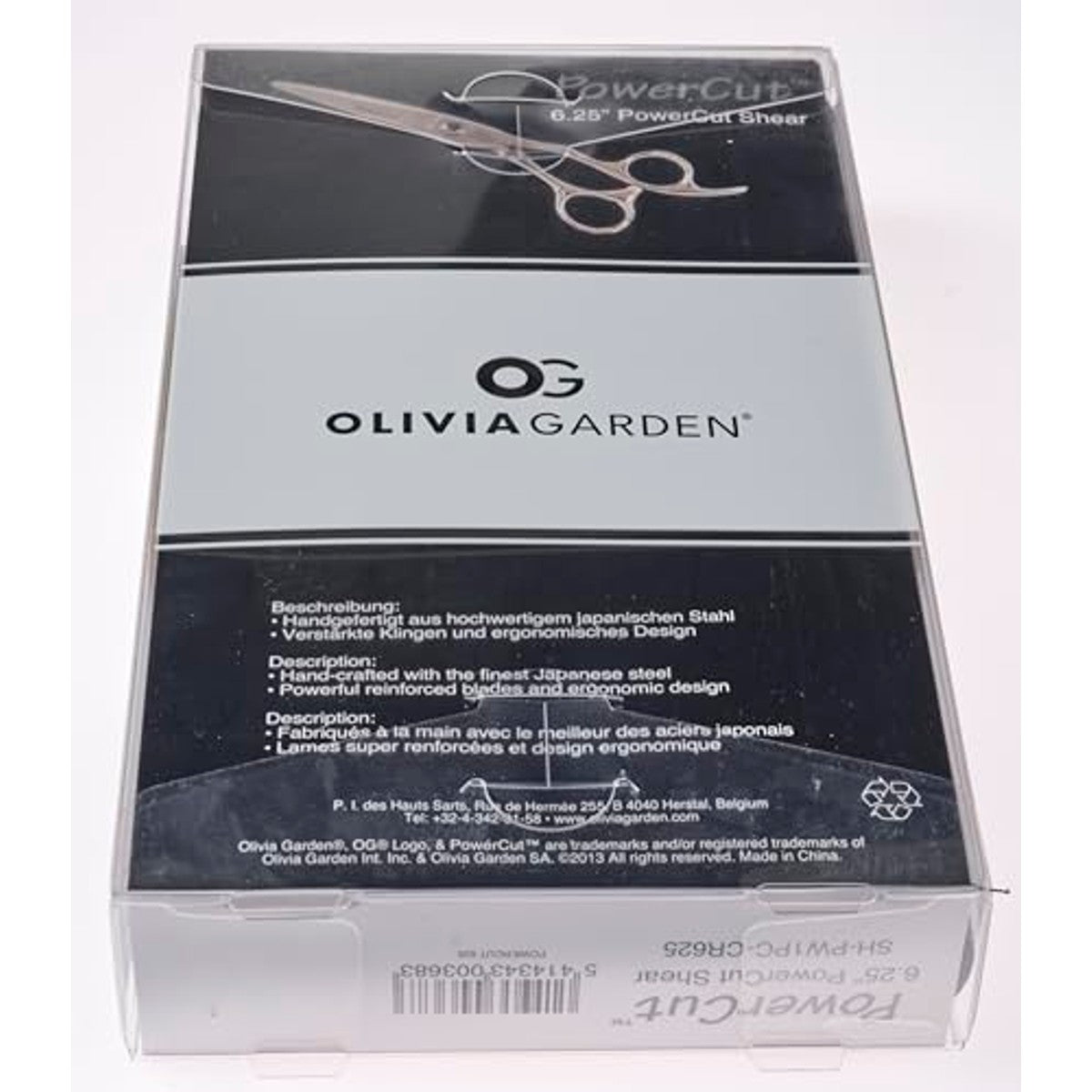 Olivia Garden Haarknipschaar Power Cut 15,2 cm, Rechtshandig - 3-pack – foto 6