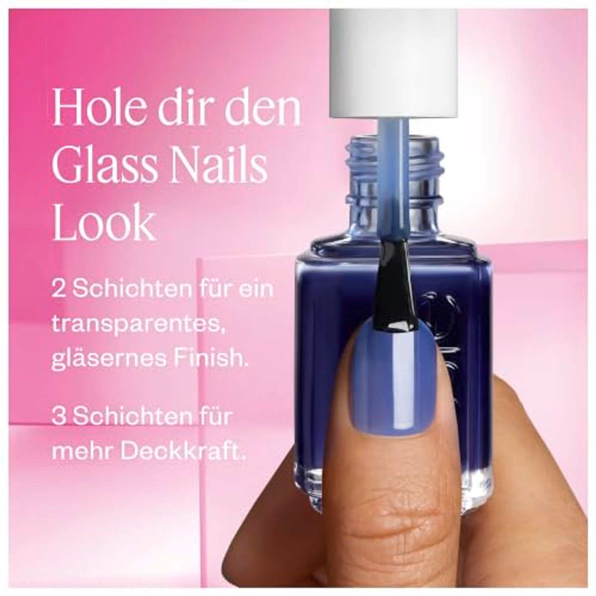 essie Glass Nails 0 Blue Light Nagellak 13,5 ml - 6 stuks