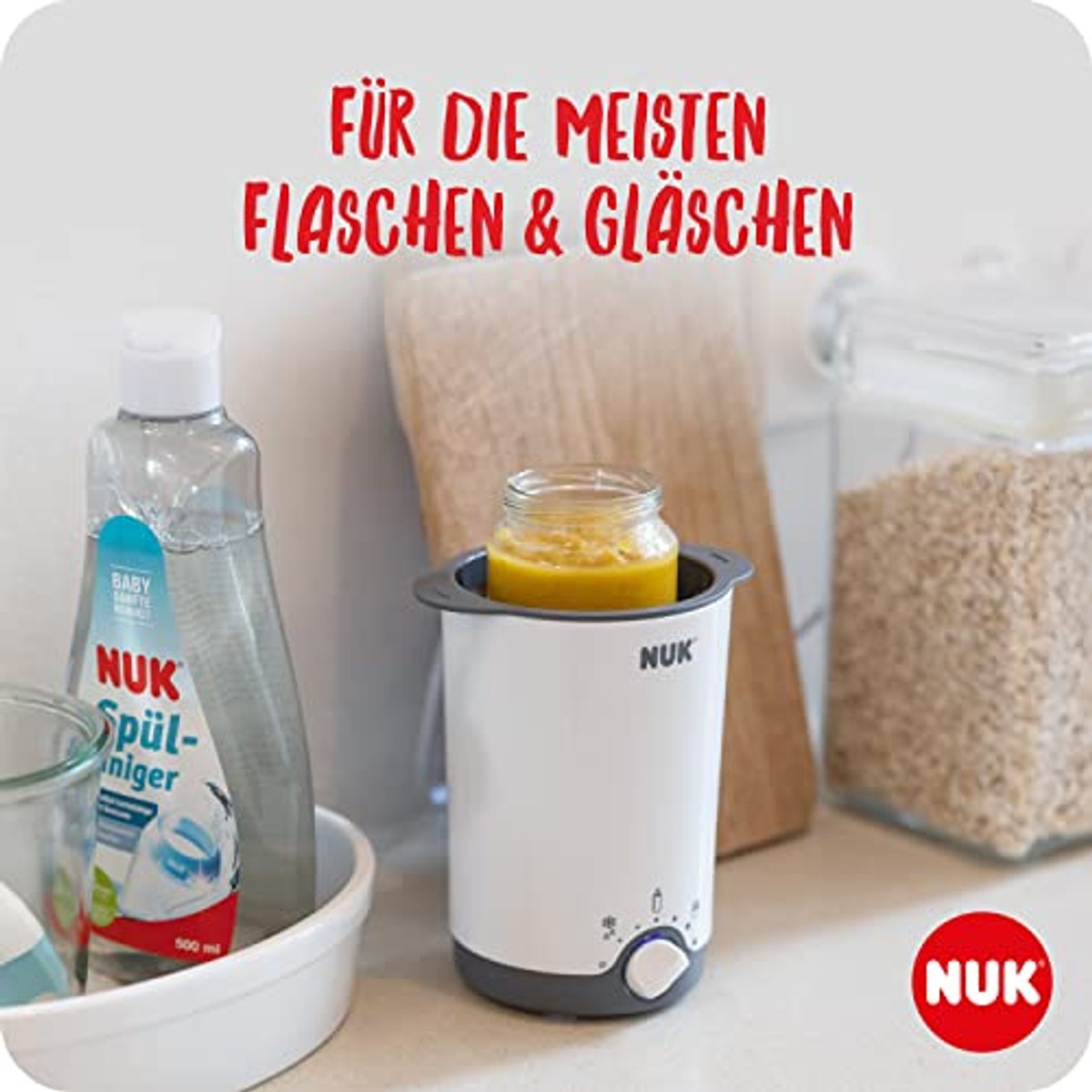 NUK Thermo 3-in-1 flessenwarmer – NUK