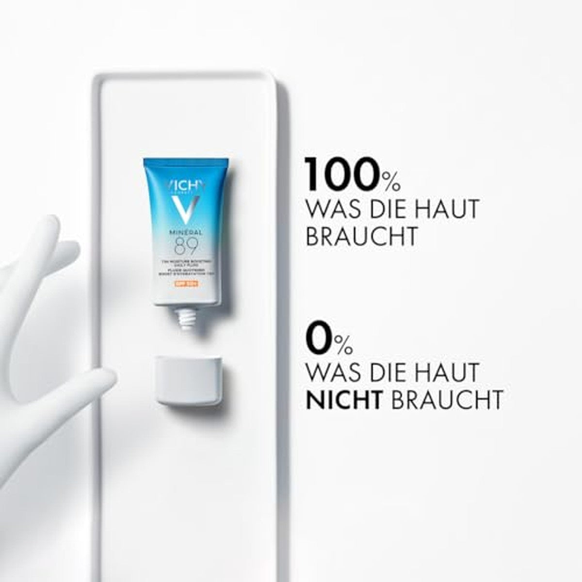 Vichy Mineral 89 72h Vocht-Boost UV-Vloeistof SPF 50+, 50 ml - 6-pack