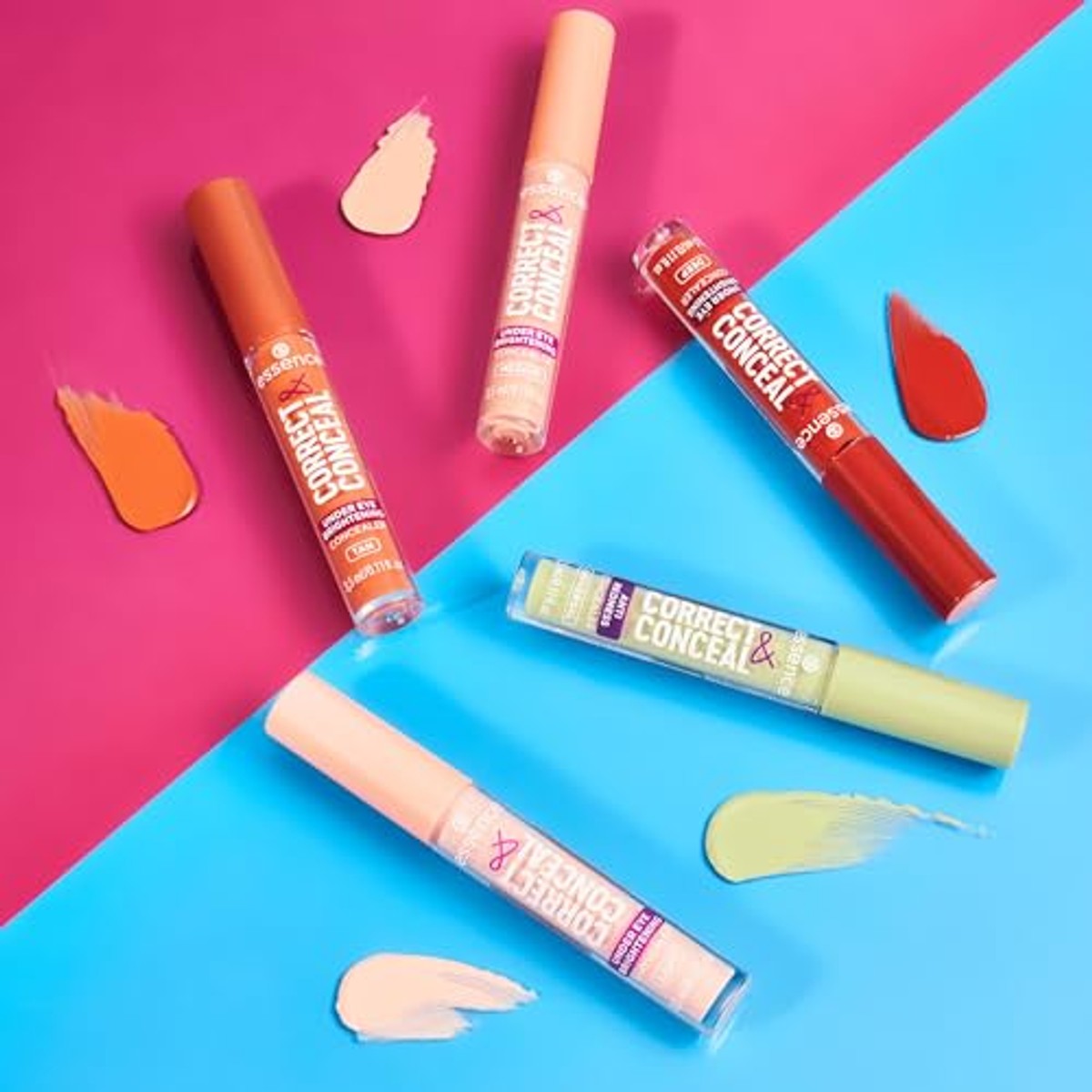 essence Correct & Conceal concealer nr. 20 nude - 3-pack