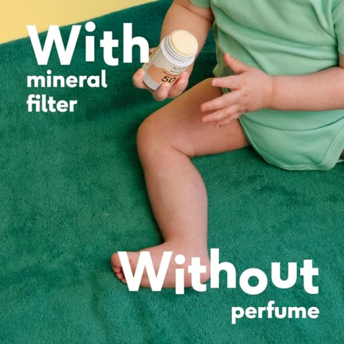 Naïf Minerale Zonnebrandstick SPF 50 Baby & Kind 6 x 36 g - Voordeelverpakking