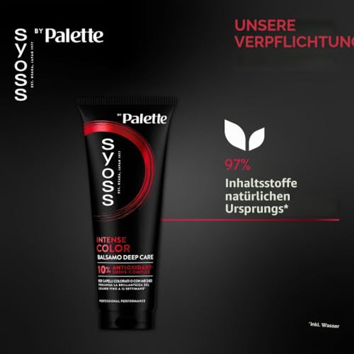 Syoss Palette Intense Color Deep Care Conditioner 6 x 250 ml - Voordeelverpakking