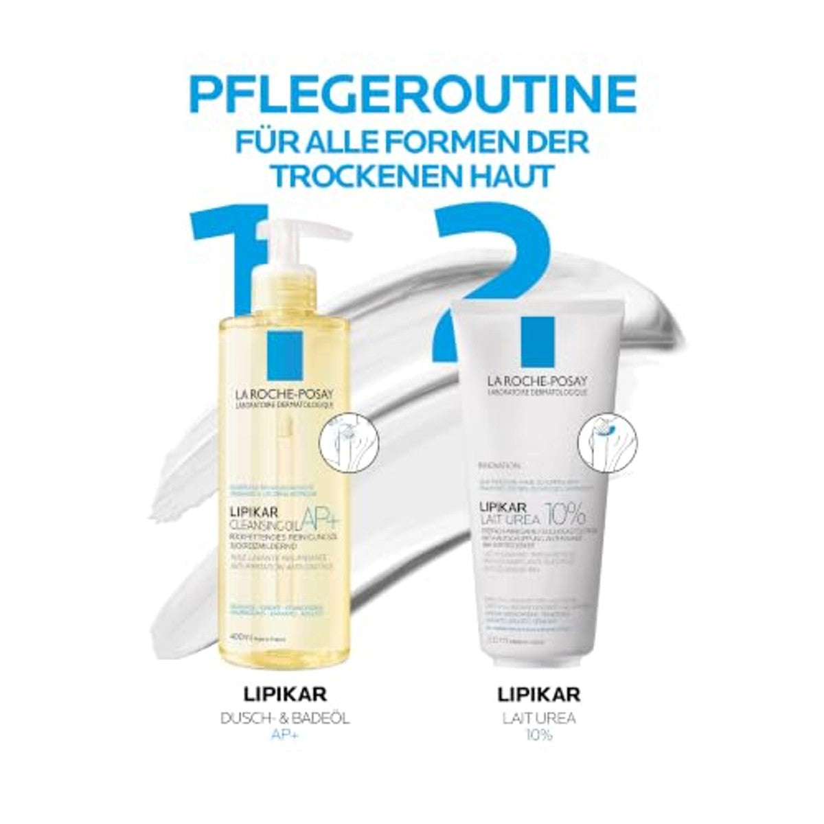 La Roche-Posay Lipikar Lait Urea 10% Hydraterende Bodylotion 200 ml - 6-pack