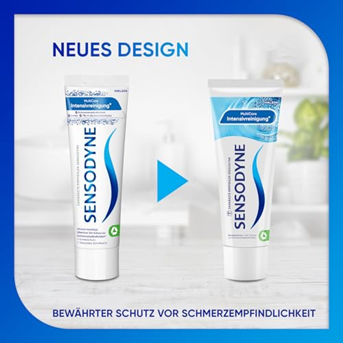 Sensodyne MultiCare intensieve reiniging tandpasta 6 x 75 ml - Voordeelverpakking