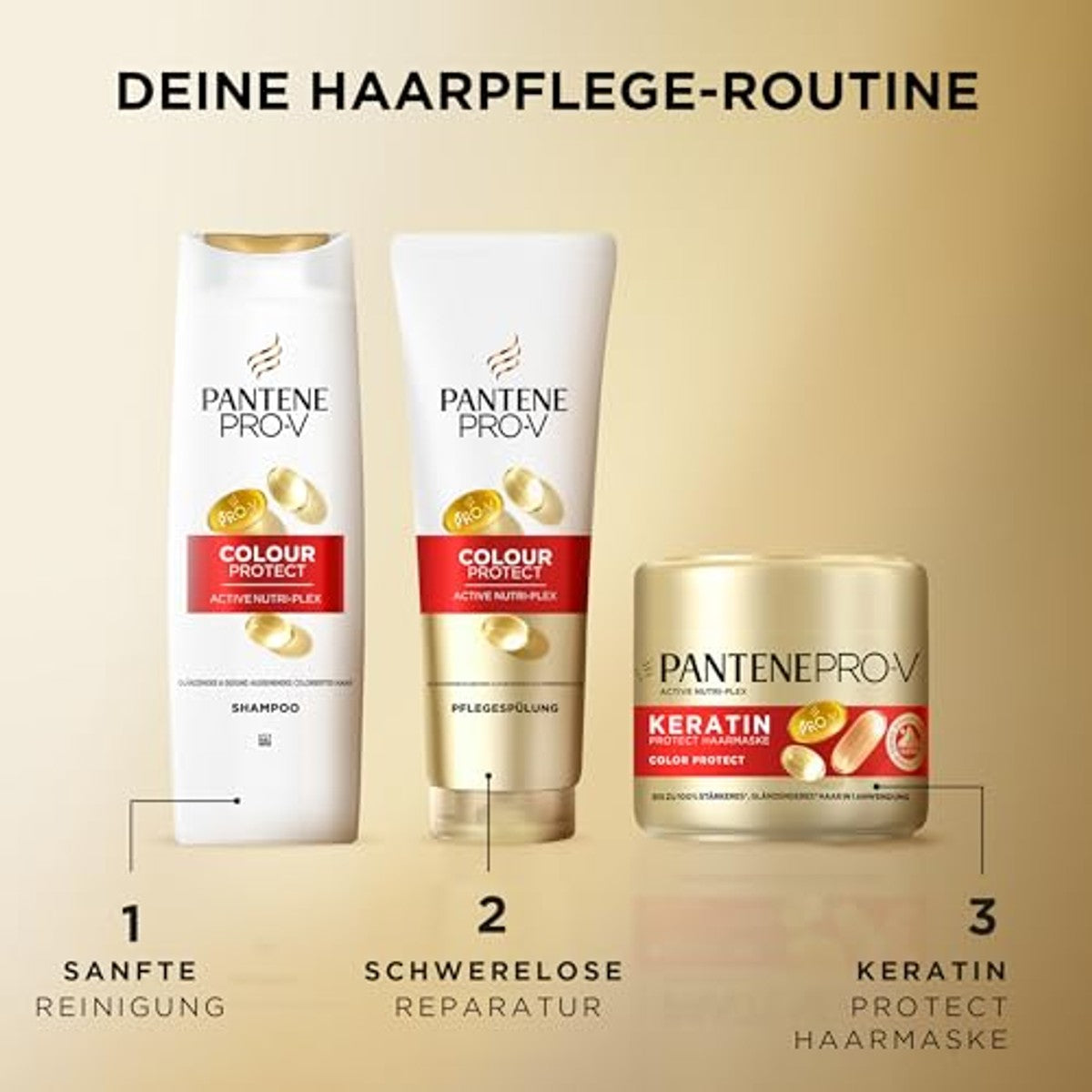Pantene Pro-V Colour Protect Shampoo 6 x 300 ml – Pantene