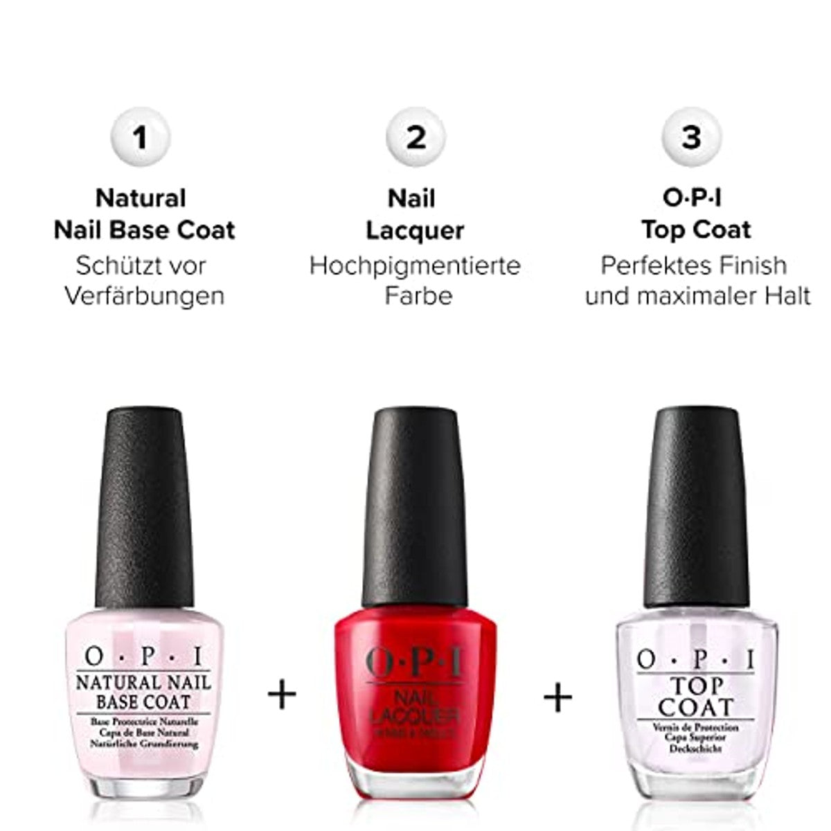 OPI Nail Lacquer Top Coat voor Langere Houdbaarheid 15 ml - 6-pack – foto 6