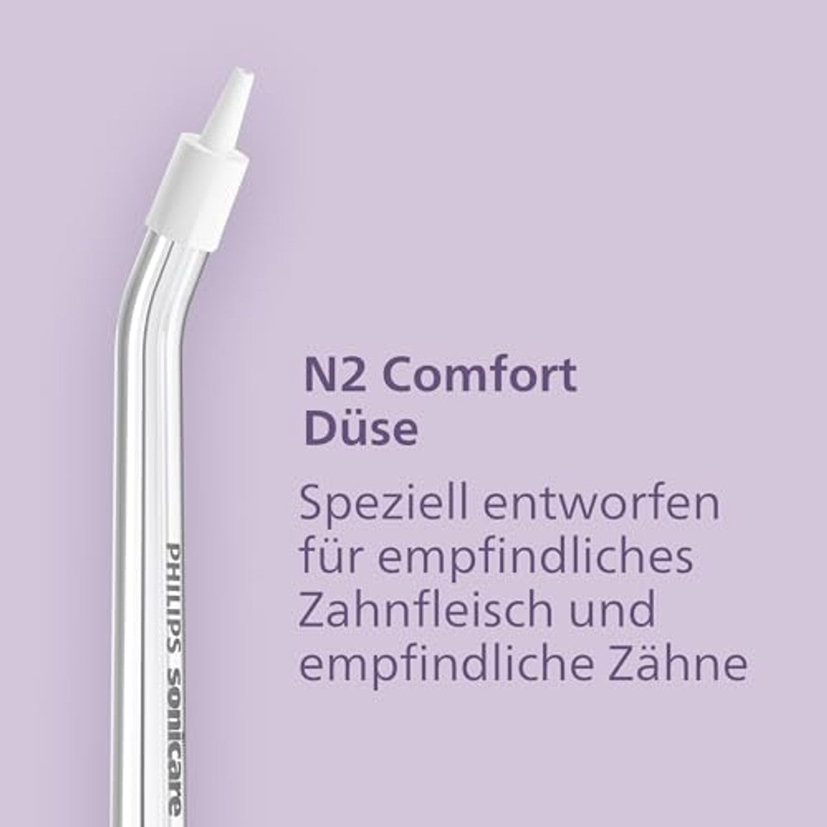 Philips Sonicare Ersatzdüsen für Compact Flosser, N1 Standard und N2 Comfort, HX3072/00 – PHILIPS
