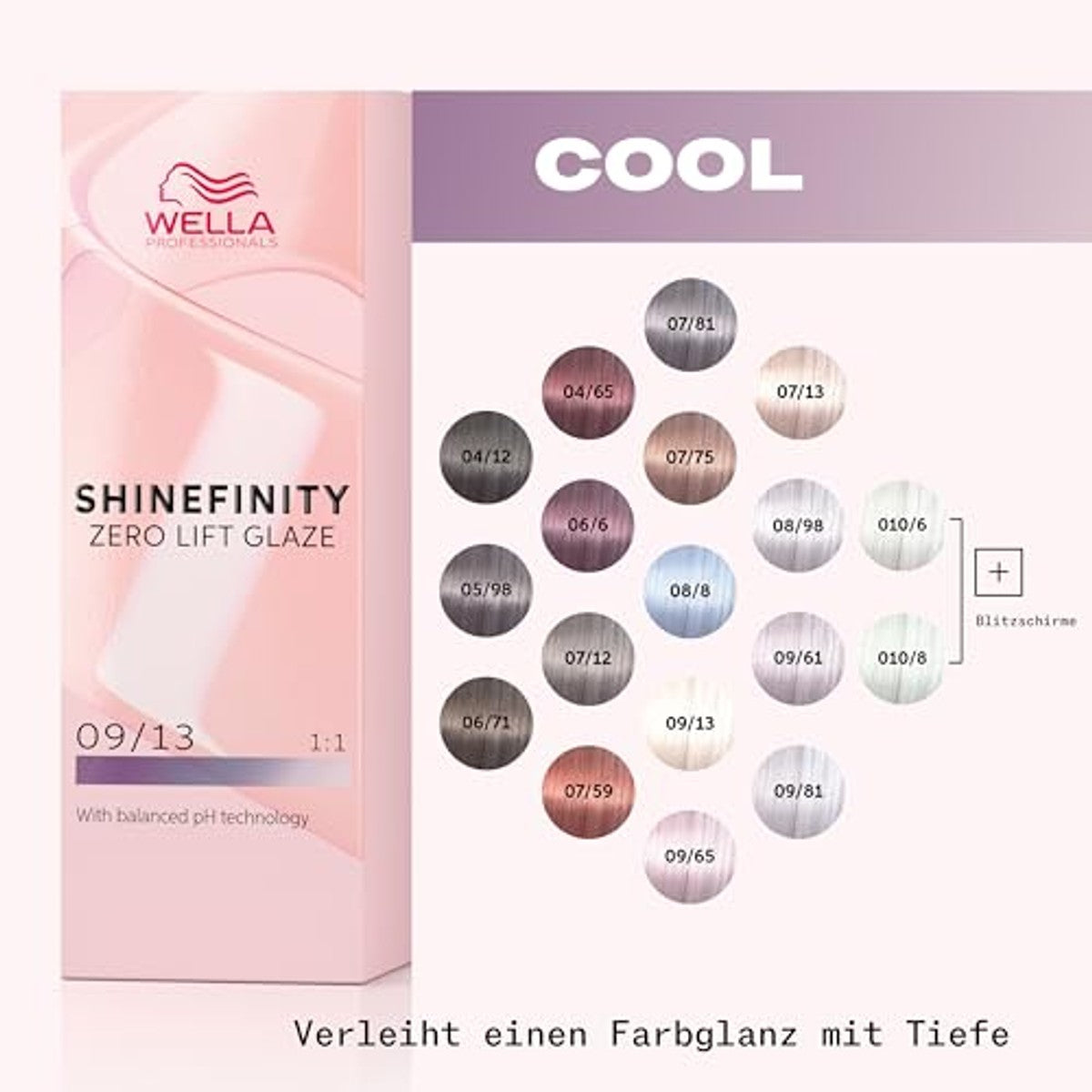 Wella Professionals Shinefinity Glaze 09/13 Cool Toffee Milk 6 x 60 ml - Voordeelverpakking