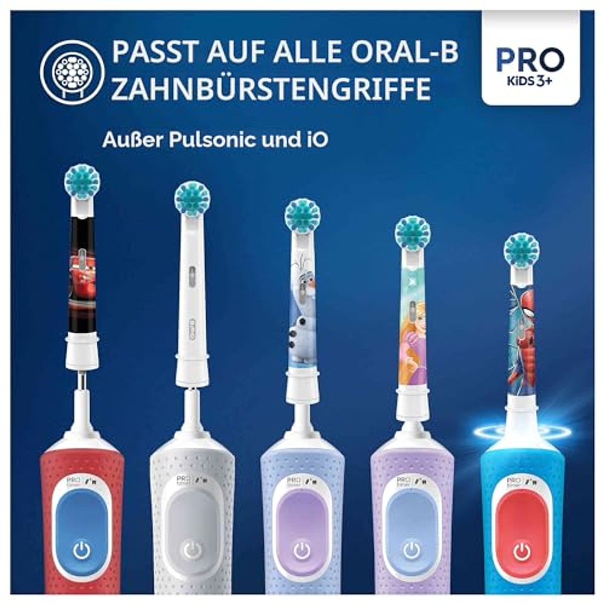 Oral-B Kids 3+ Disney Die Eiskönigin opzetborstels 4 stuks – Oral-B