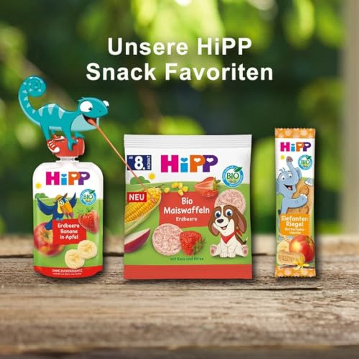 HiPP Bio Mini Mix Muesli-fruitrepen 10 stuks – HiPP
