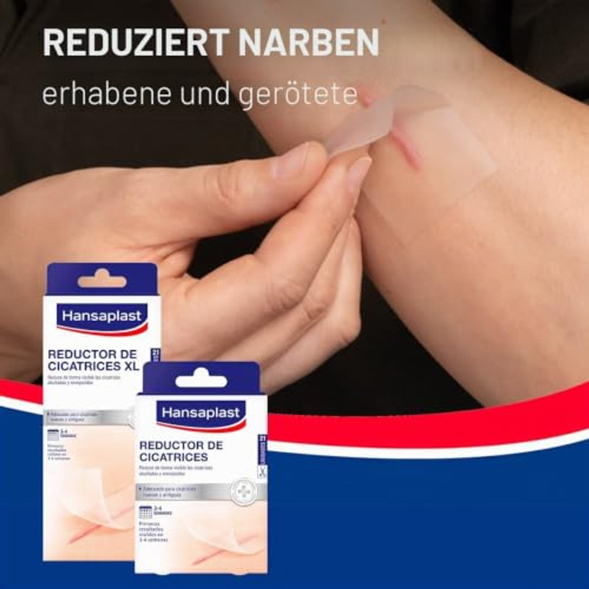 Elastoplast Hansaplast MED pleister littekens 21 pleisters - 6-pack