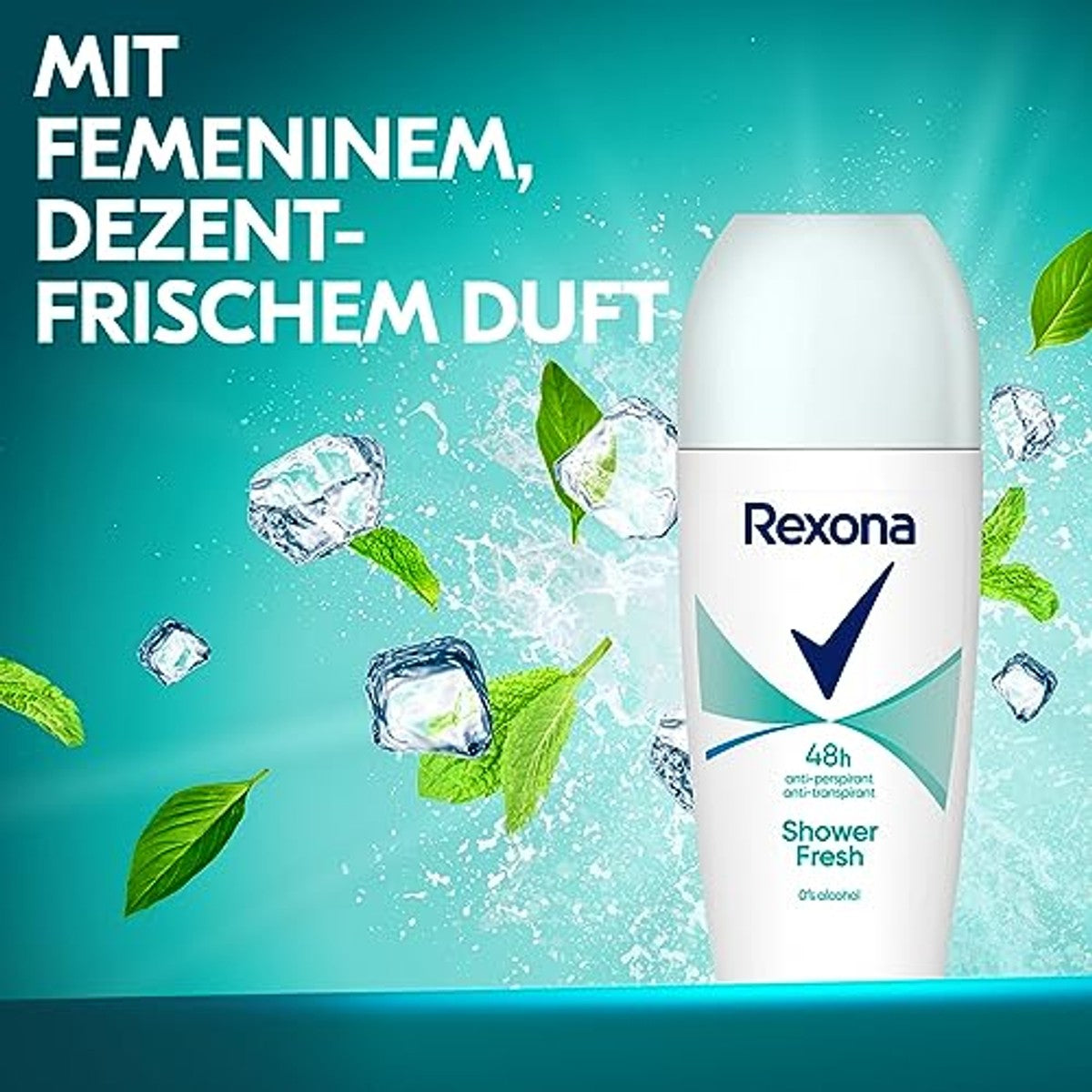 Rexona Deo Roll-On Shower Fresh Anti Transpirant 6 x 50 ml – Rexona