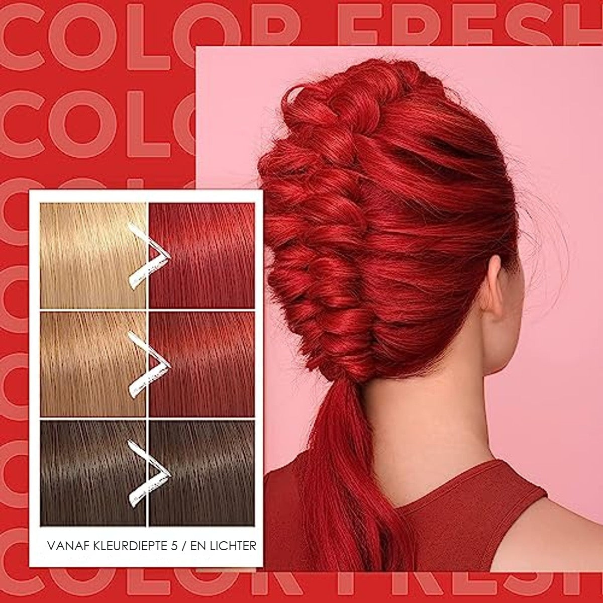 Wella Professionals Color Fresh Mask Rood - 3-pack – foto 6