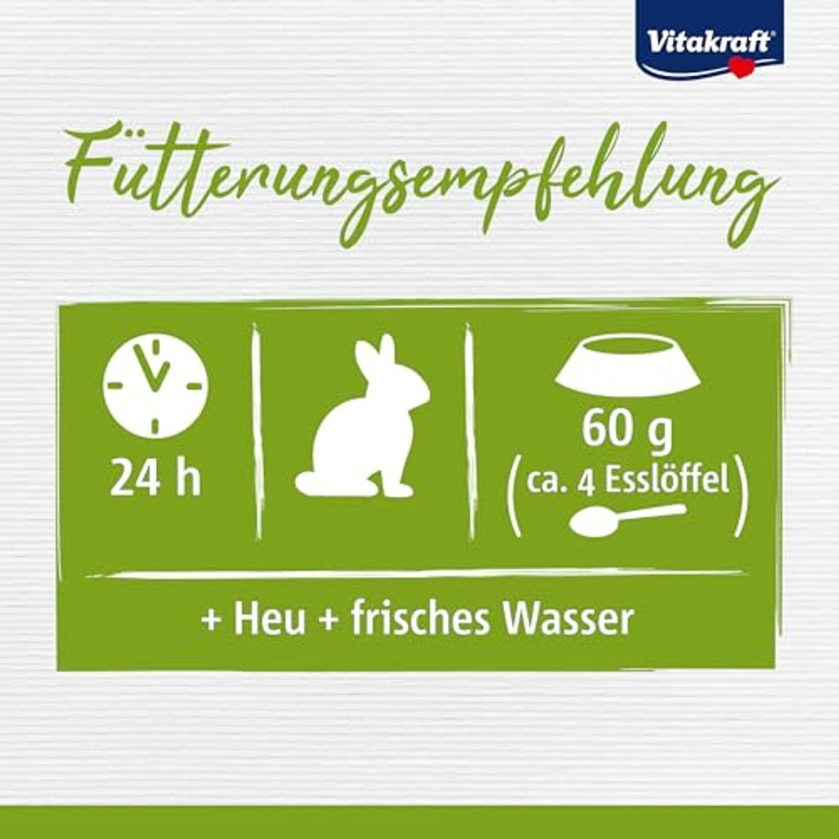 Vitakraft Life Dream, Zwergkaninchen Futter, mit Birne, mit Apfel, mit Hagebutte, unterstützt Verdauung und Zahnabrieb, ohne Zusatz von Zucker (1x 1,8kg) – Vitakraft