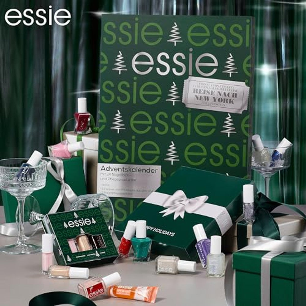 essie Mini Trio Kit XMAS 3 x 15 ml - 3 stuks