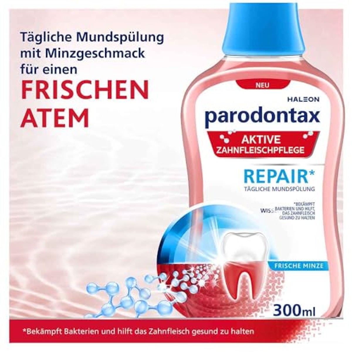 Parodontax Tandvlees Active Repair mondspoeling 300 ml – Parodontax